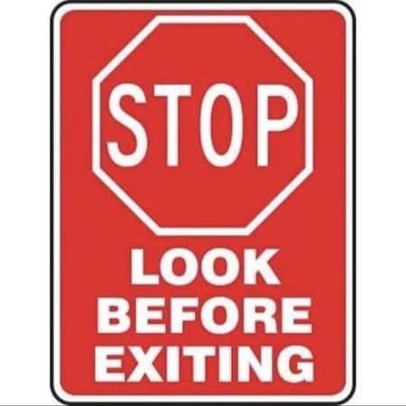 Accuform ADVISORY SIGNS 24 in  X 18 in  HIGH INTENSITY FRW498HP